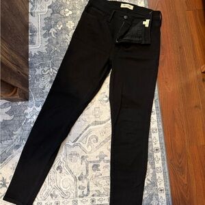 Madewell Roadtripper Black Skinny Jeans